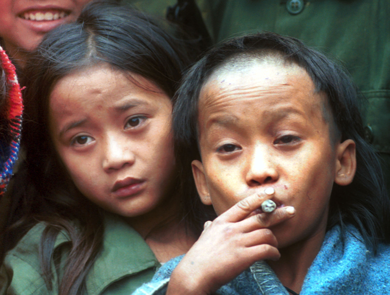The Htoo twins, photographed by Apichart Weerawong